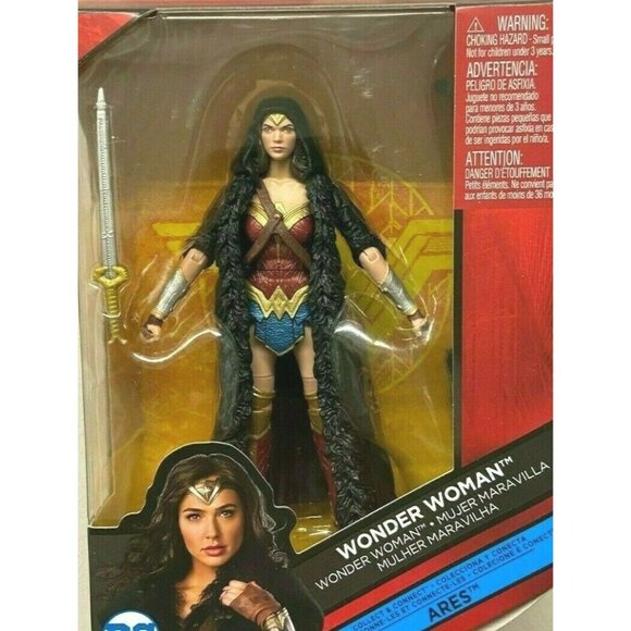 DC Comics Multiverse Wonder Woman Action Figure Ares Collect Connect Series 3+ - Picture 1 of 7